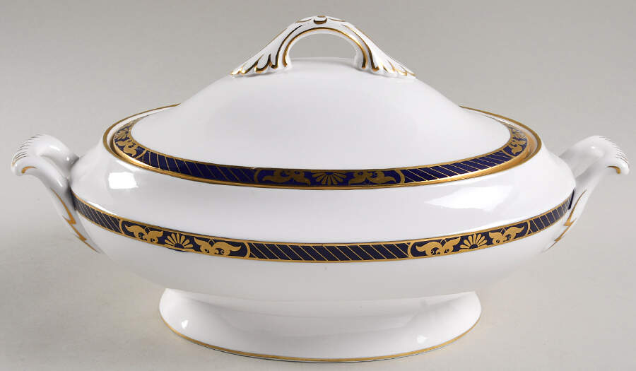 Envoy Oval Covered Vegetable by Spode-1