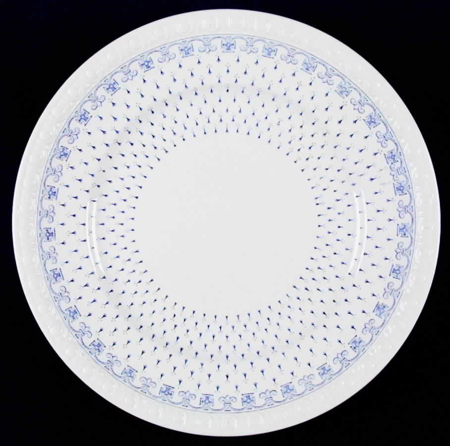 Ermine Blue Dinner Plate by Spode-1
