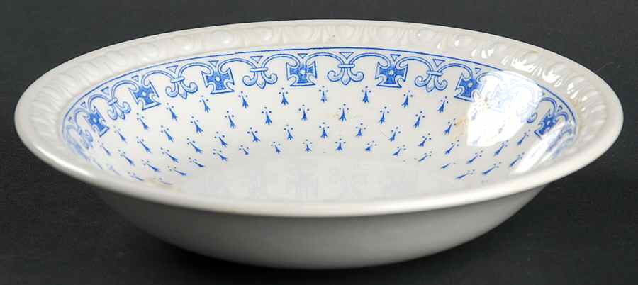 Ermine Blue Coupe Cereal Bowl by Spode-1