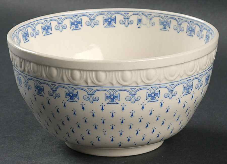 Ermine Blue Cranberry Bowl by Spode-1