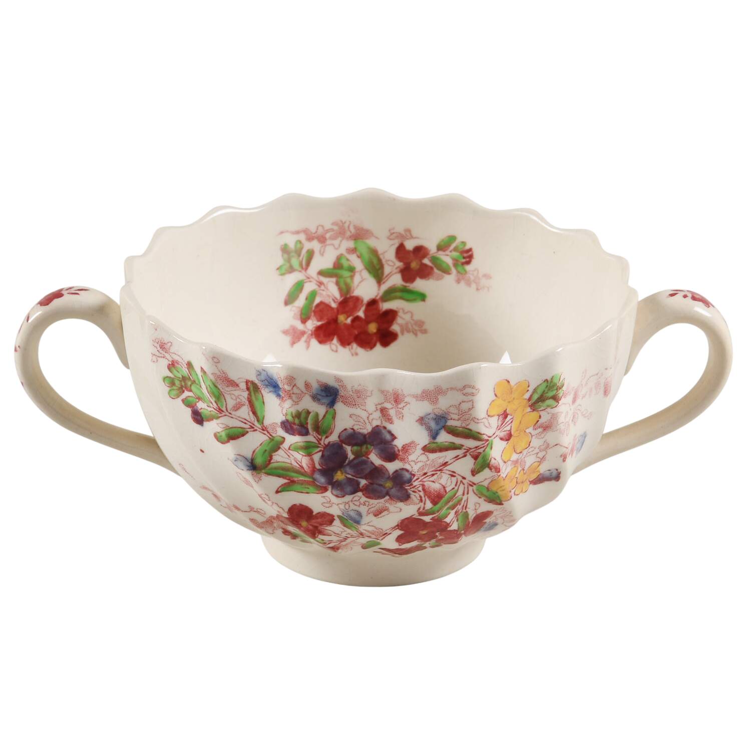 Fairy Dell Footed Bouillon Cup by Spode-1