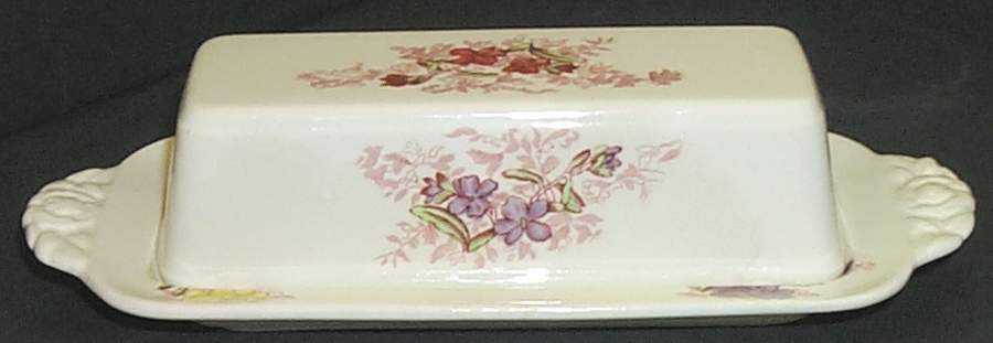 Fairy Dell 1/4 Lb Covered Butter by Spode-1