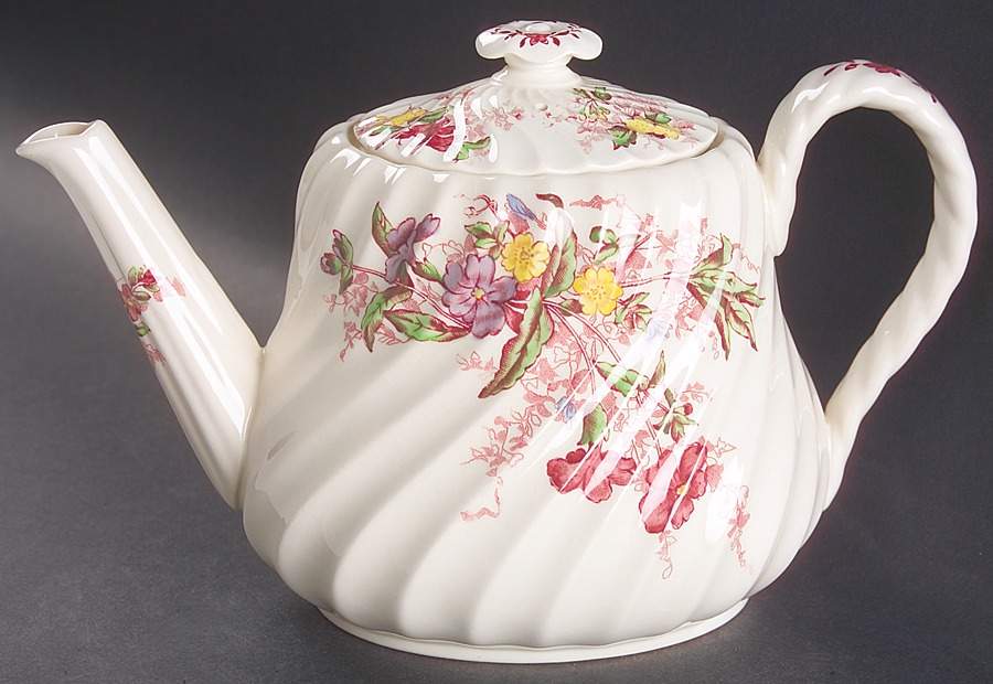 Fairy Dell Small Teapot & Lid by Spode-1