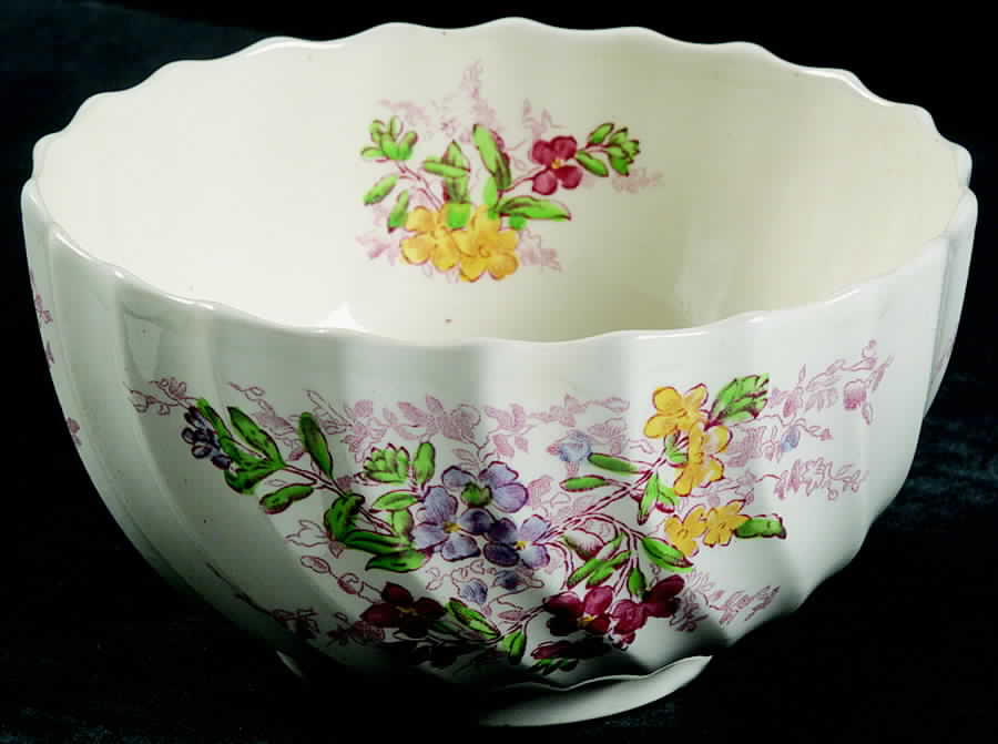 Fairy Dell Cranberry Bowl by Spode-1