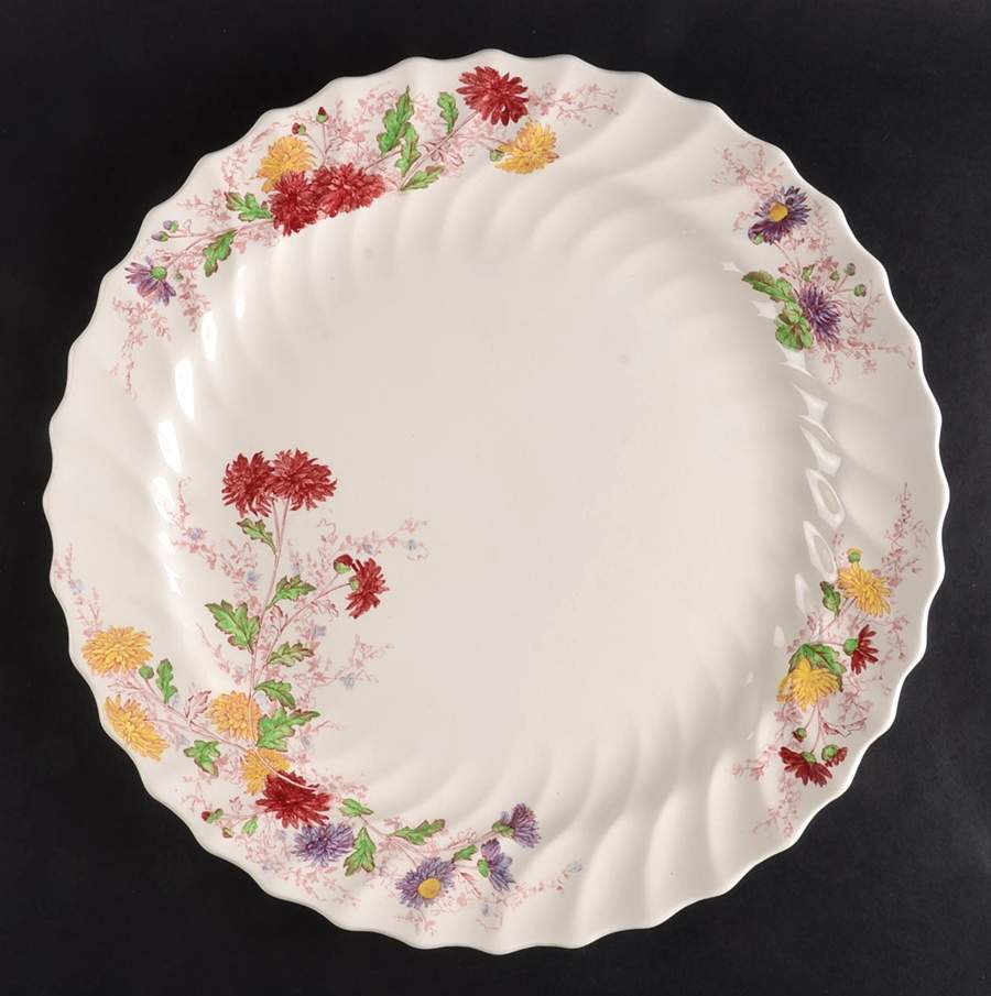 Fairy Dell 15" Chop Plate (Round Platter) by Spode-1