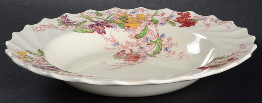 Fairy Dell Large Rim Soup Bowl by Spode-1