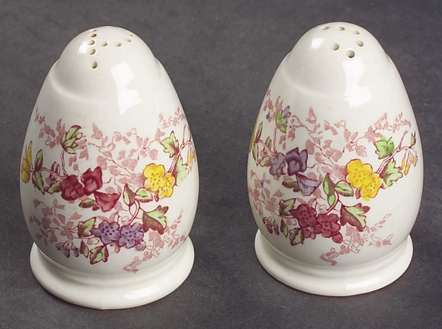 Fairy Dell Salt & Pepper Set by Spode-1