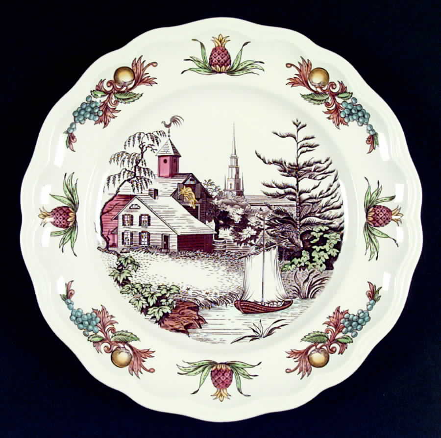 Fair Haven (No Trim) Dinner Plate by Spode-1