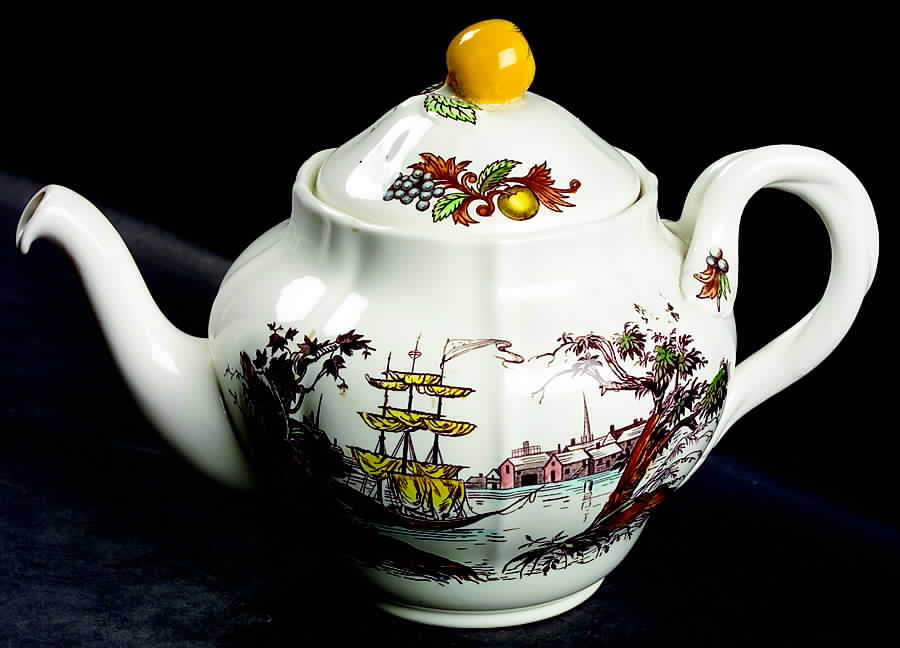 Fair Haven (No Trim) Teapot & Lid by Spode-1