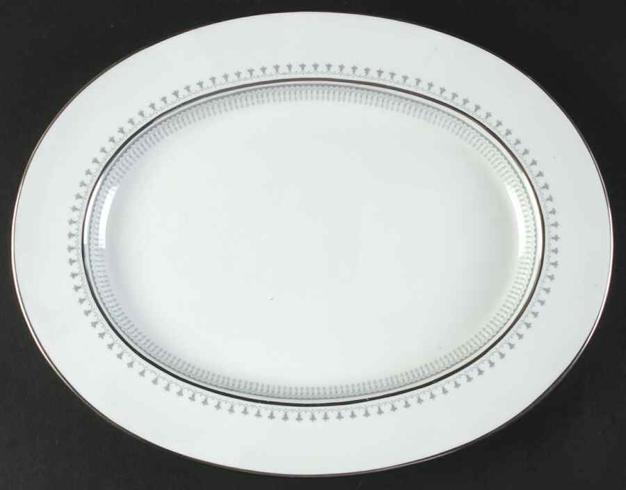 Fairfax 12" Oval Serving Platter by Spode-1