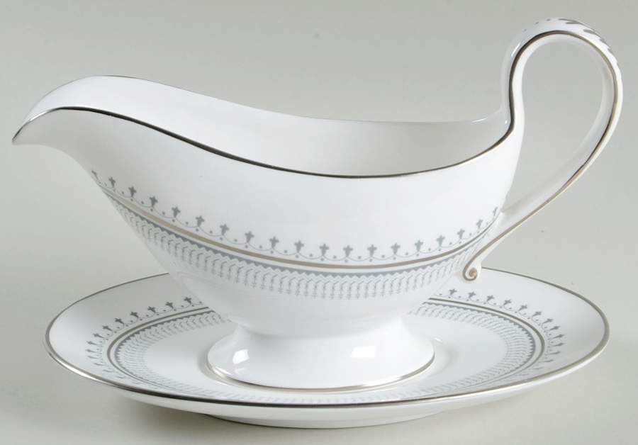 Fairfax Gravy Boat & Underplate by Spode-1