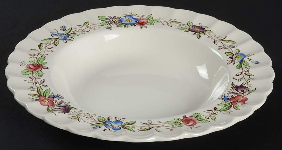 Felicity Rim Soup Bowl by Spode-1