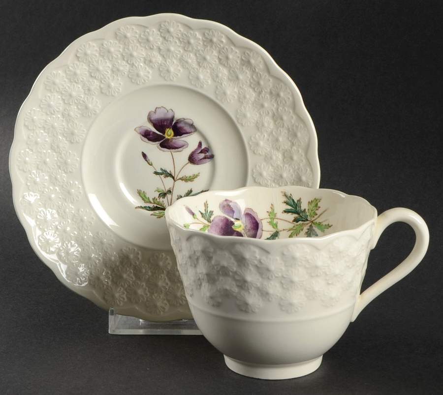 Fernleigh Flat Cup & Saucer Set by Spode-1