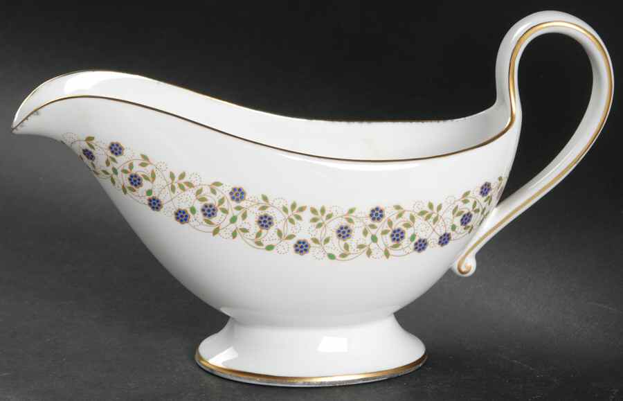 Filigree Gravy Boat by Spode-1