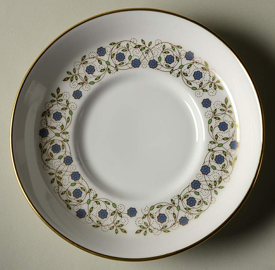 Filigree Saucer for Demitasse Cup by Spode-1