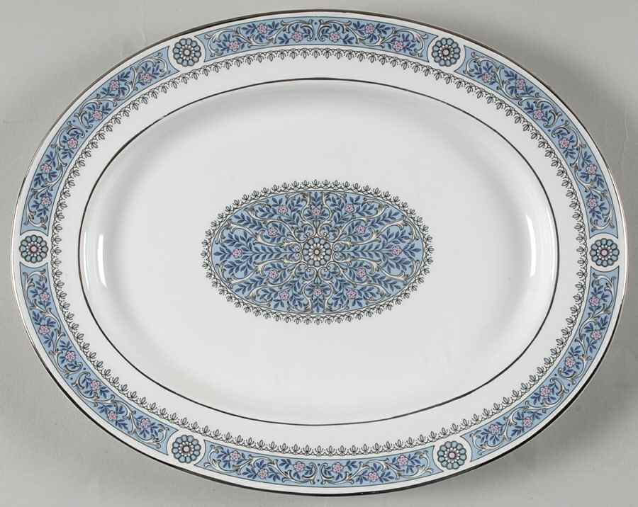 Firenze 13" Oval Serving Platter by Spode-1