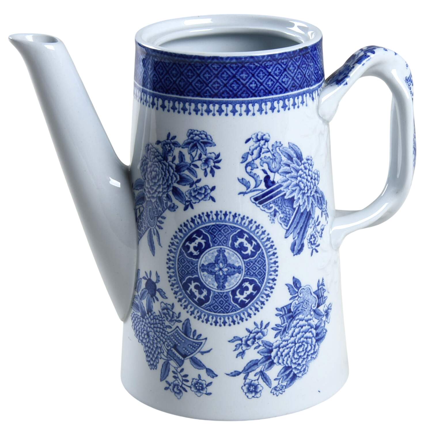 Fitzhugh Blue Small Coffee Pot No Lid by Spode-1