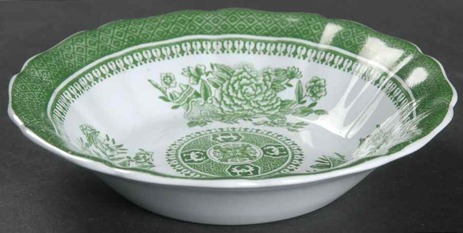 Fitzhugh Green Fruit/Dessert (Sauce) Bowl by Spode-1