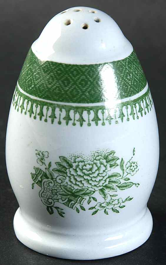 Fitzhugh Green Salt Shaker by Spode-1