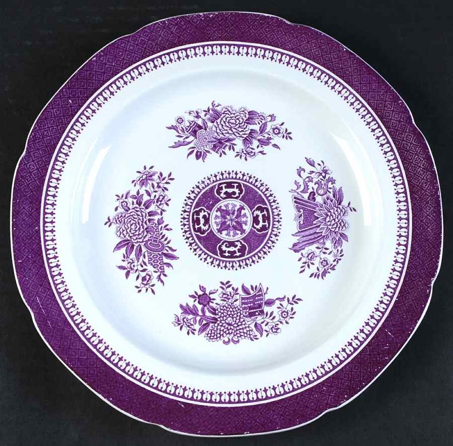 Fitzhugh Plum Dinner Plate by Spode-1