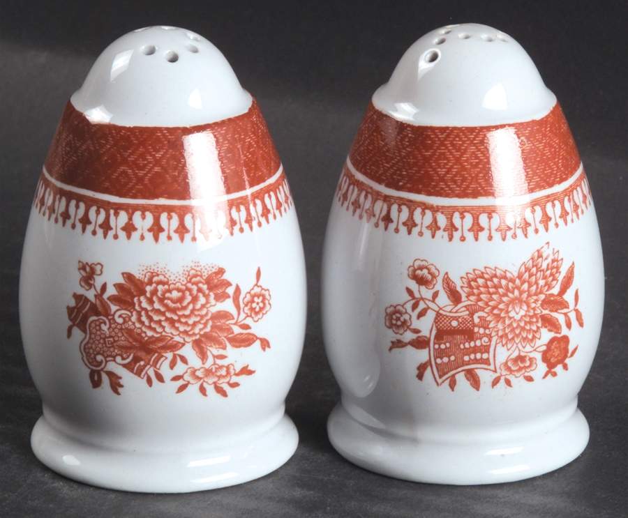 Fitzhugh Red Salt & Pepper Set by Spode-1