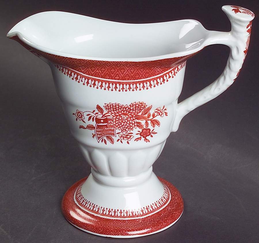 Fitzhugh Red Creamer by Spode-1