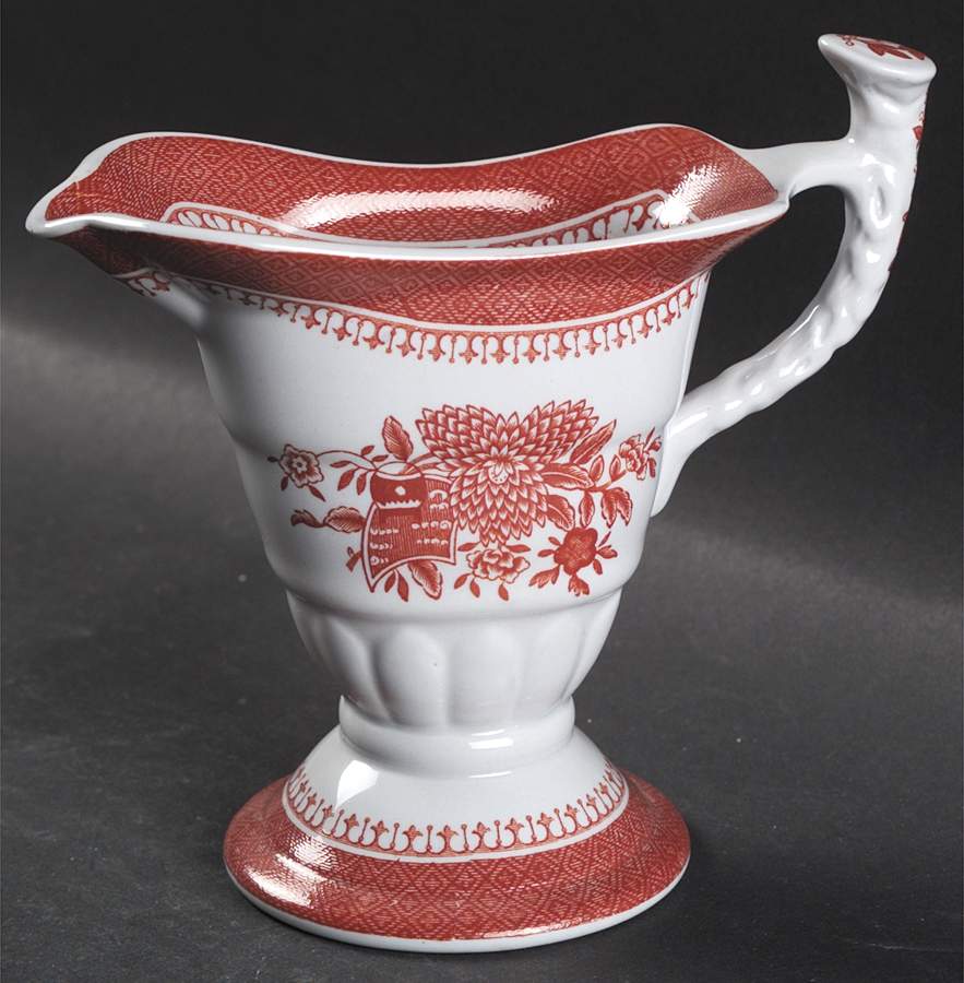 Fitzhugh Red Creamer by Spode-1