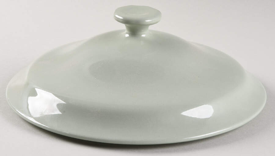 Flemish Green Lid for Round Vegetable by Spode-1