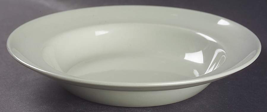Flemish Green Rim Soup Bowl by Spode-1