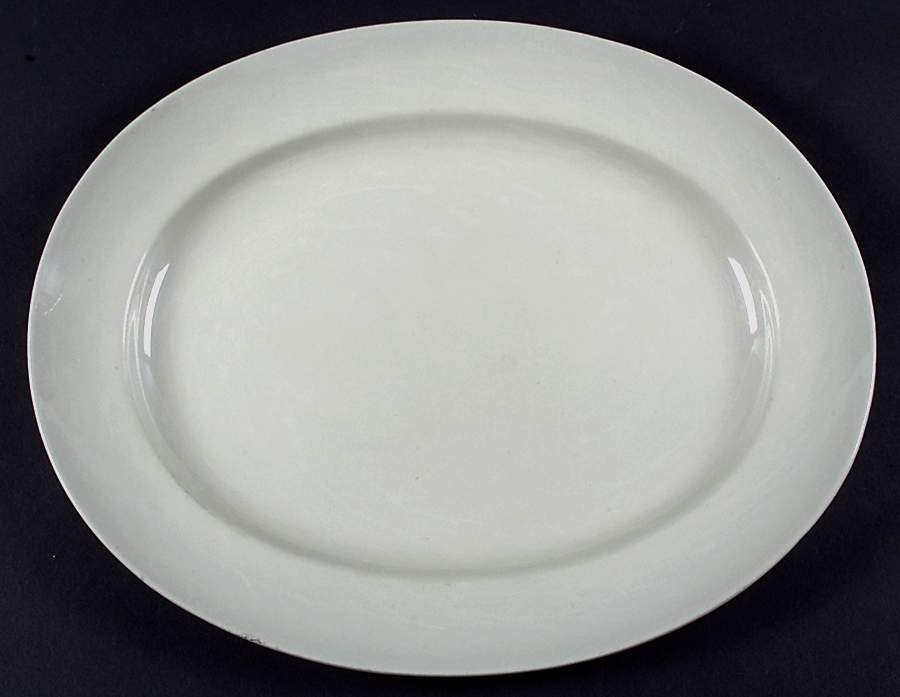 Flemish Green 15" Oval Serving Platter by Spode-1