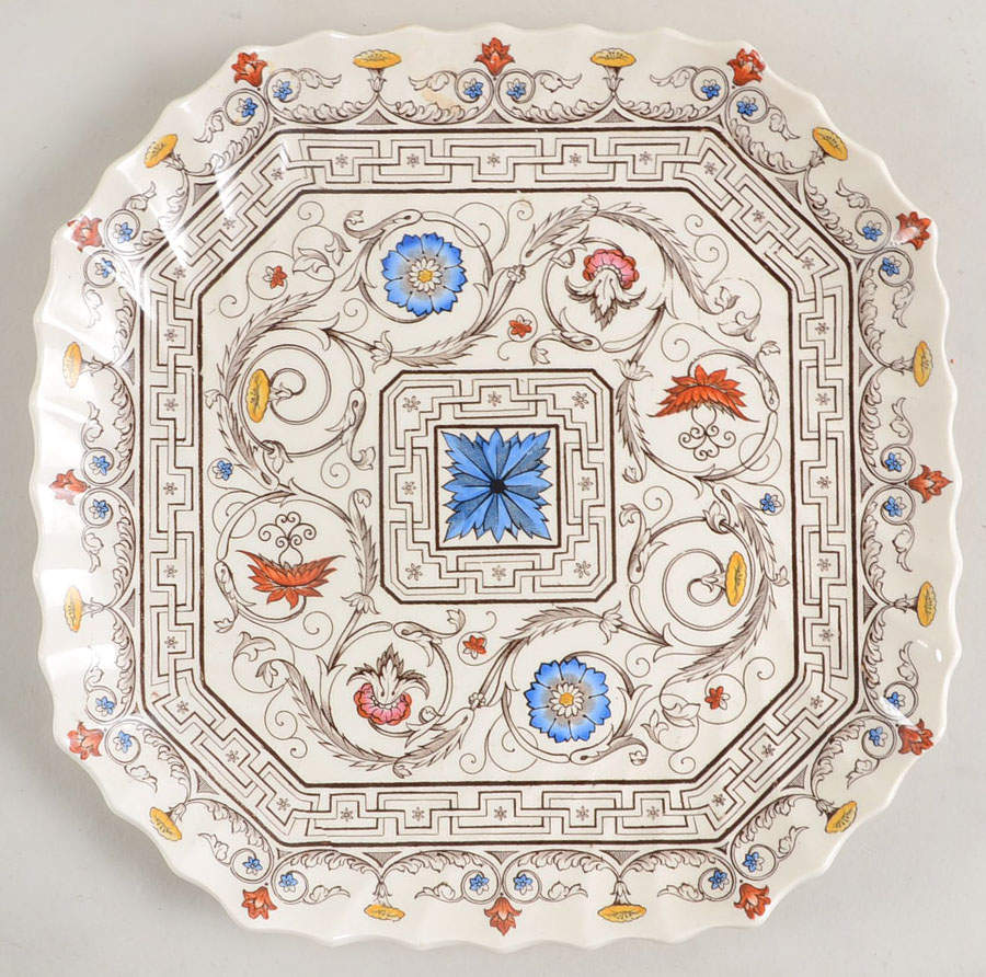 Florence Square Luncheon Plate by Spode-1