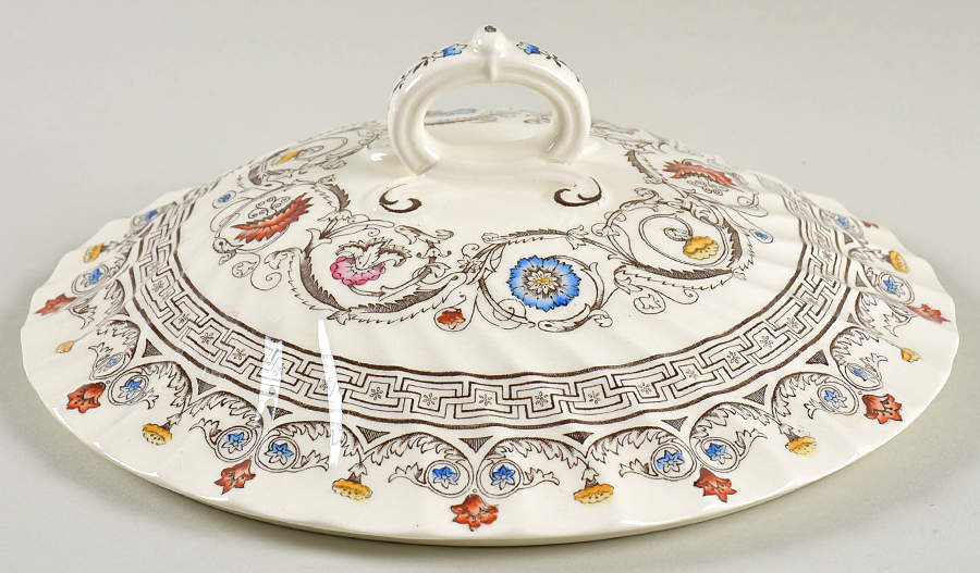 Florence Lid for Round Vegetable by Spode-1