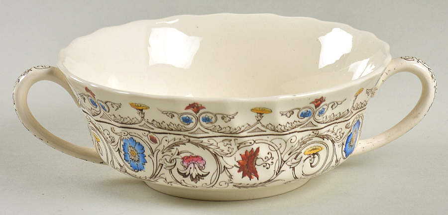 Florence Flat Cream Soup Bowl by Spode-1