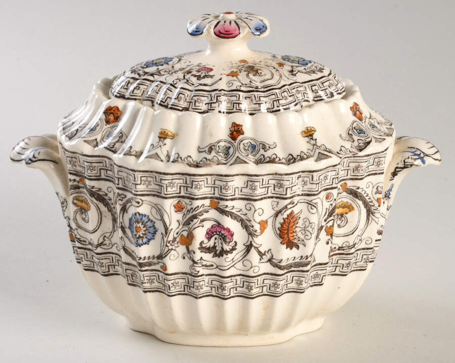 Florence Sugar Bowl & Lid by Spode-1