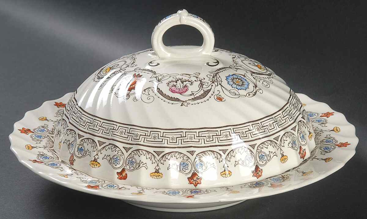 Florence Muffin Dish & Lid by Spode-1