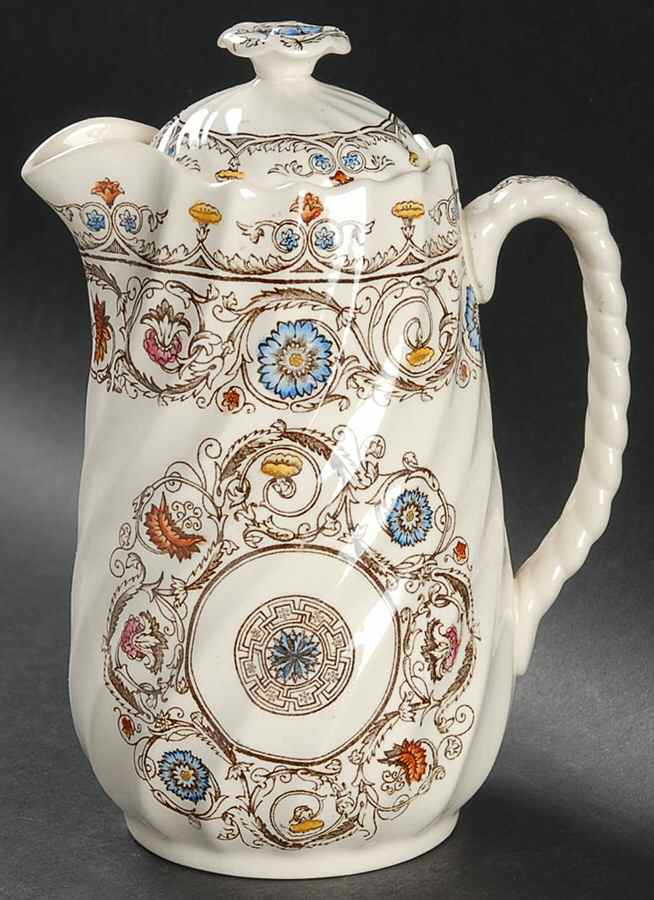 Florence Hot Water Jug & Lid by Spode-1