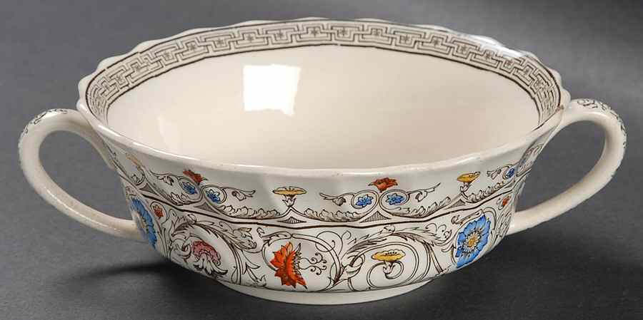 Florence Flat Cream Soup Bowl by Spode-1