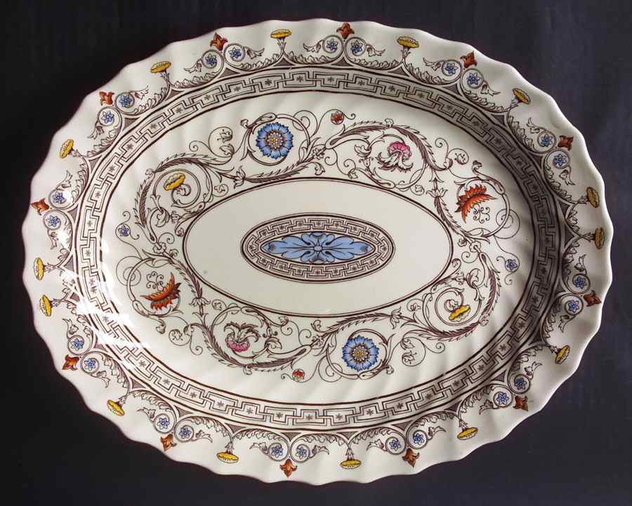 Florence 12" Oval Serving Platter by Spode-1