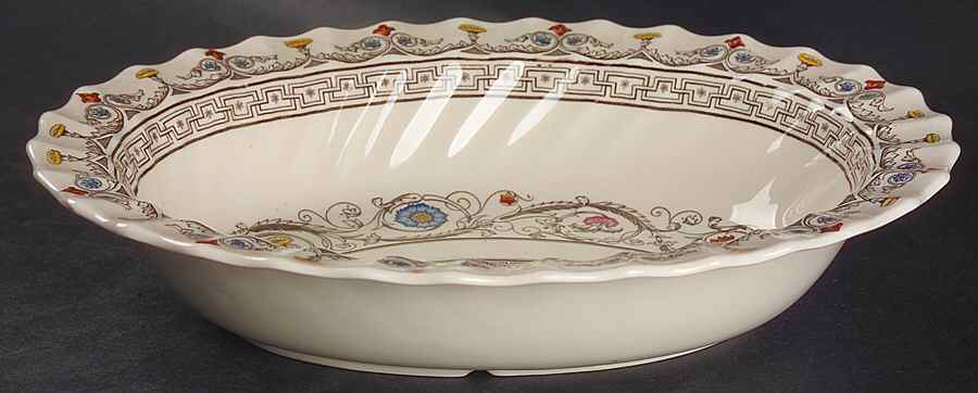 Florence 11" Oval Vegetable Bowl by Spode-1