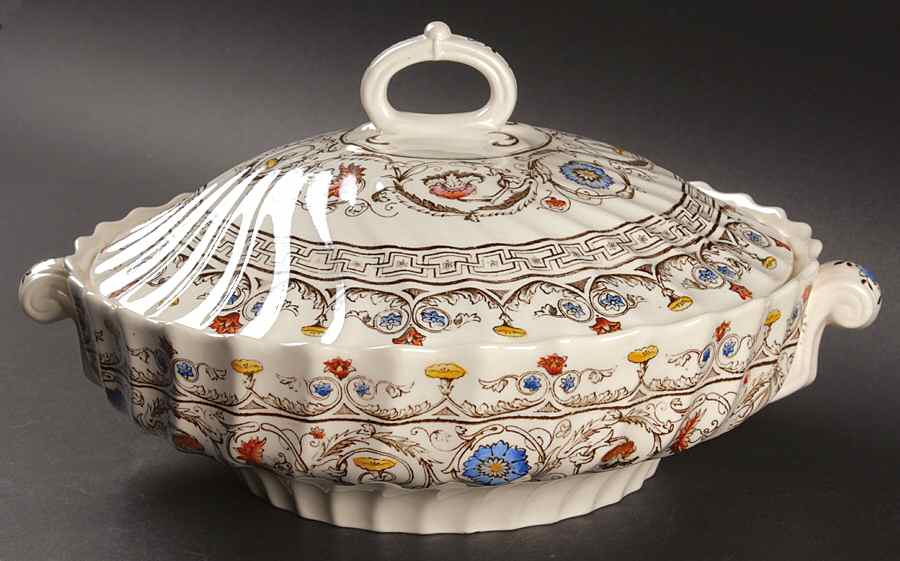 Florence Round Covered Vegetable by Spode-1