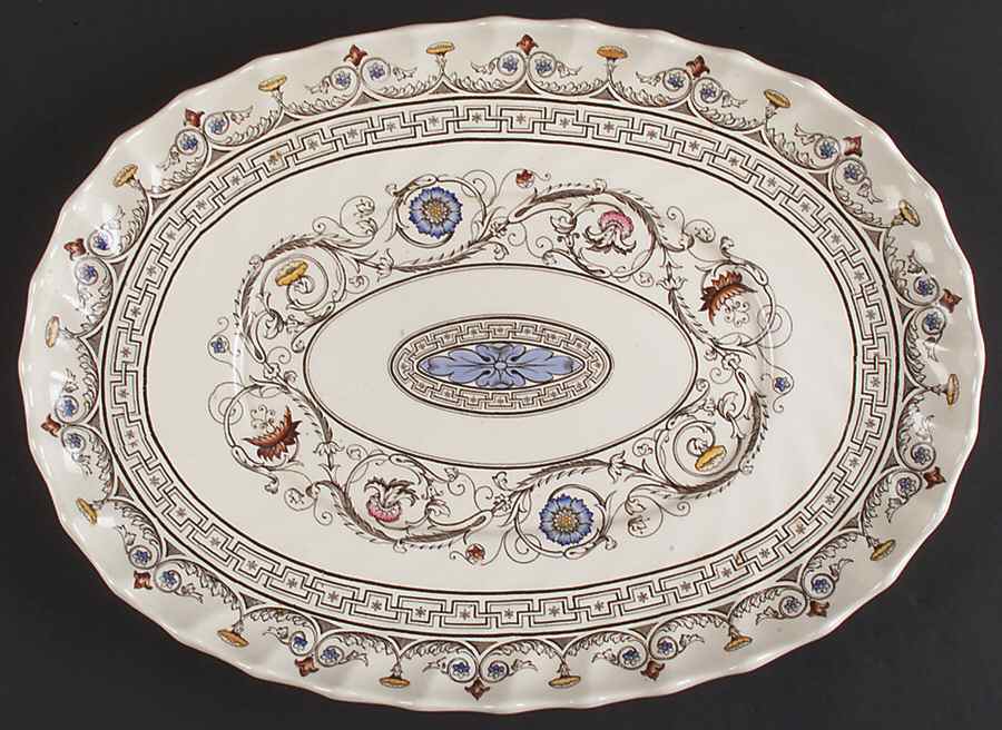 Florence Underplate for Oval Tureen by Spode-1