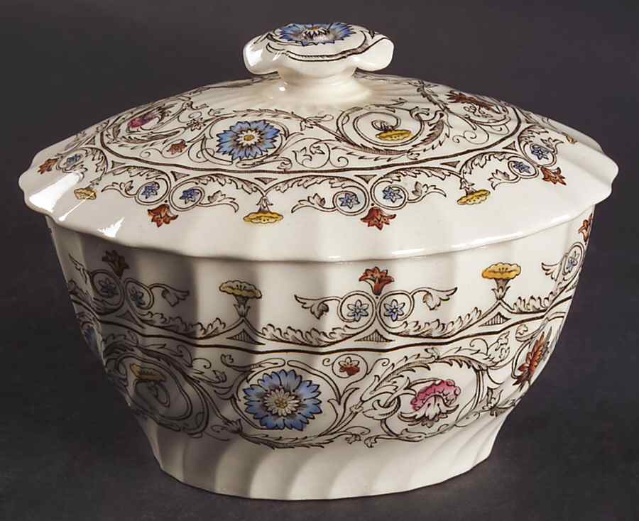 Florence Mini Sugar Bowl & Lid by Spode-1