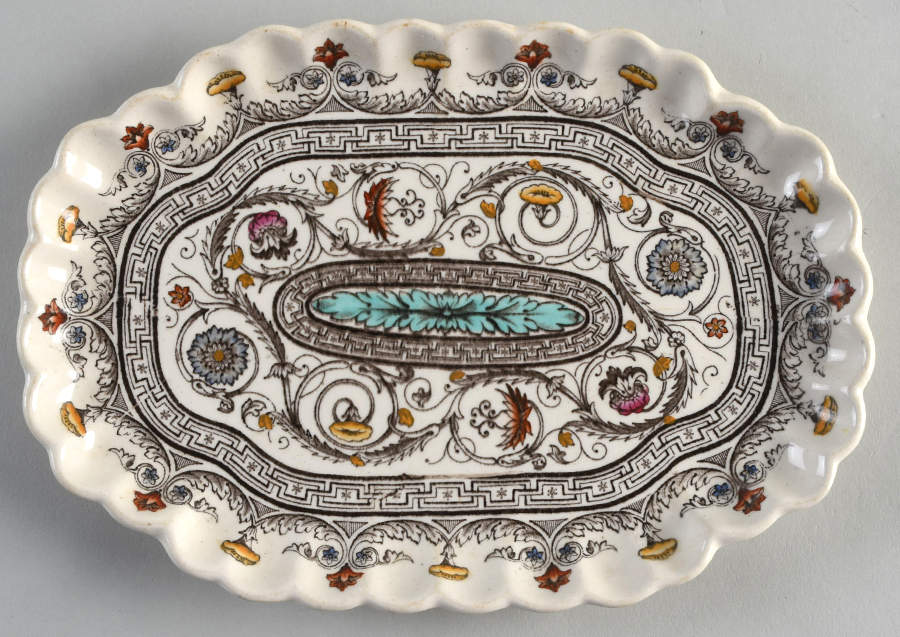 Florence Underplate for Sauce Boat by Spode-1
