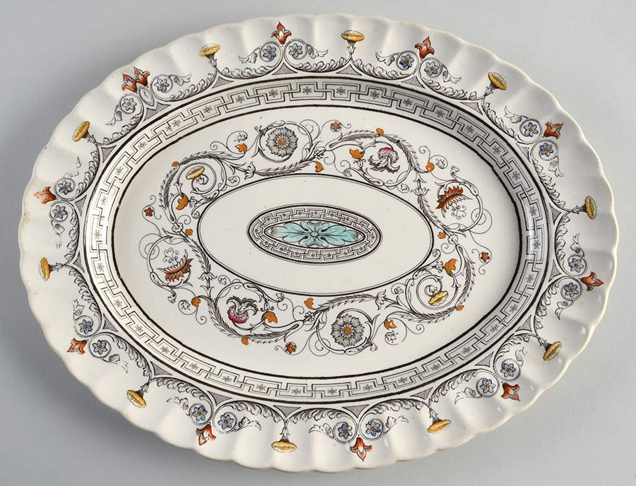 Florence 15" Oval Serving Platter by Spode-1