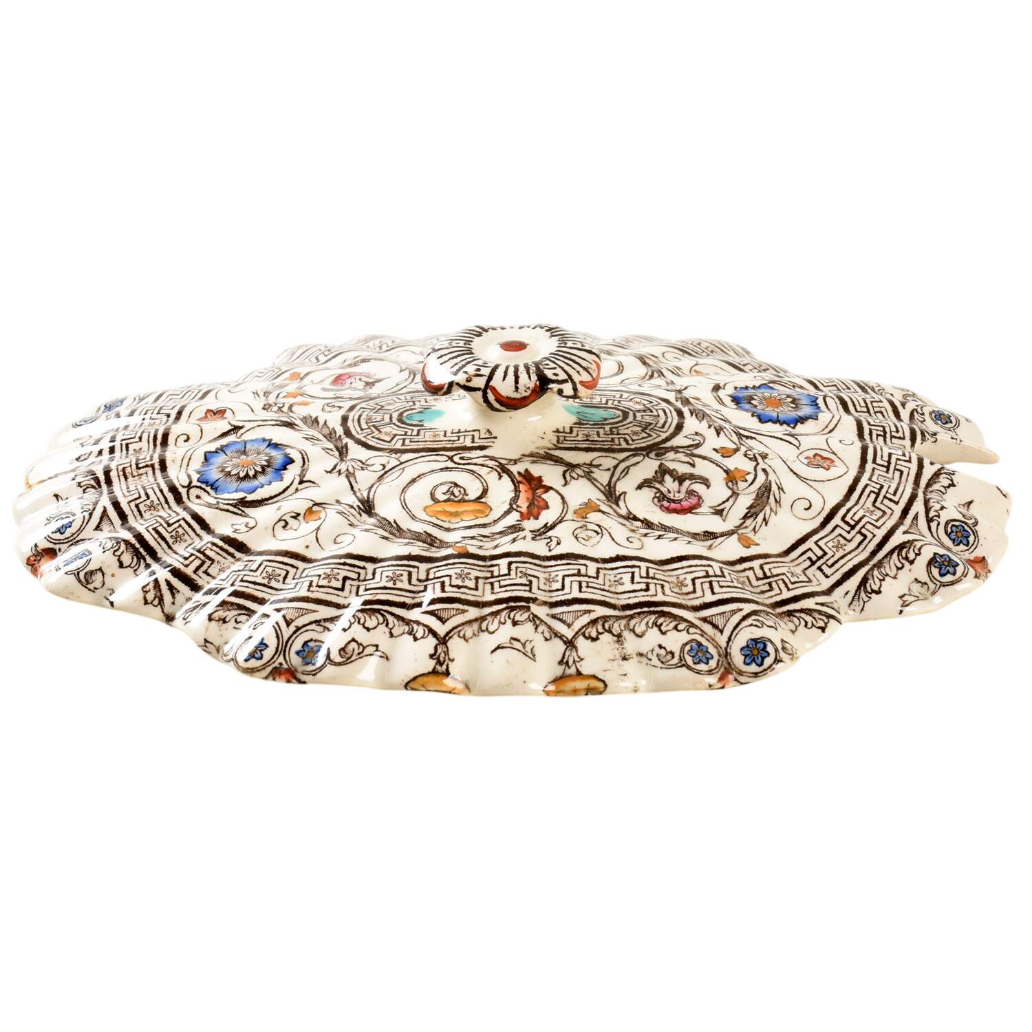 Florence Lid for Sauce Boat by Spode-1