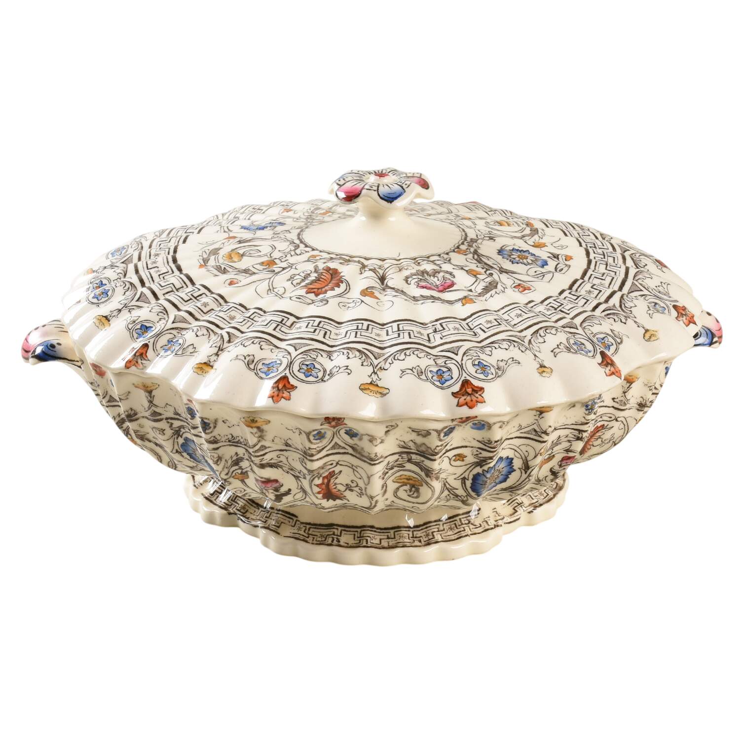 Florence Round Covered Vegetable by Spode-1