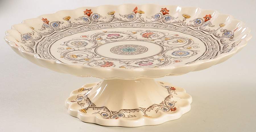 Florence 8" Diameter Pedestal Cake Stand by Spode-1