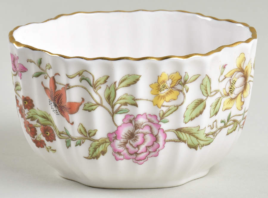 Floral Tapestry Open Sugar Bowl by Spode-1
