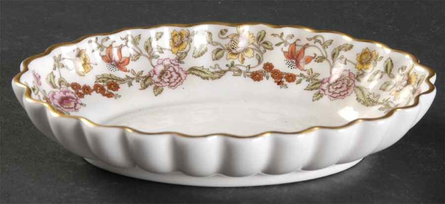 Floral Tapestry Nut Dish by Spode-1
