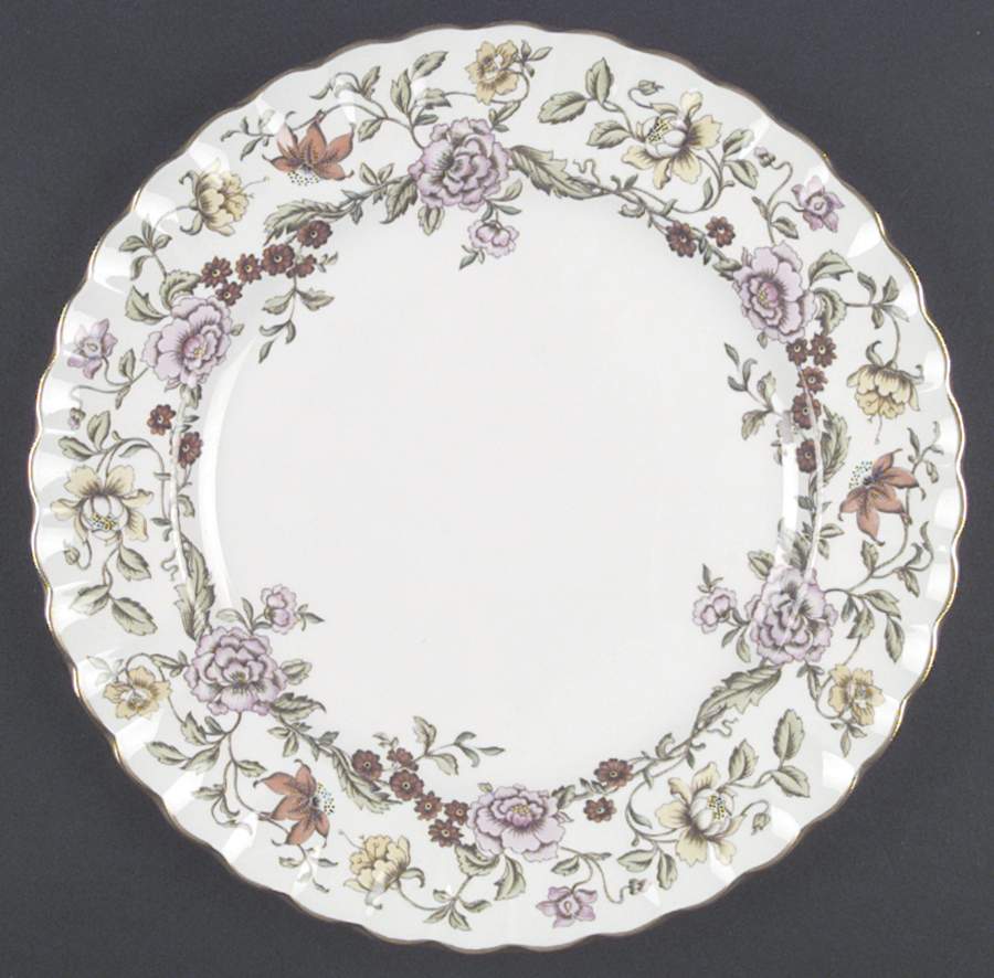 Floral Tapestry Dinner Plate by Spode-1